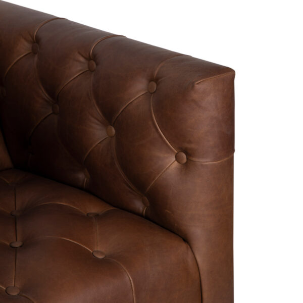 Rejoice Italian Cow Leather 1 Seater Sofa