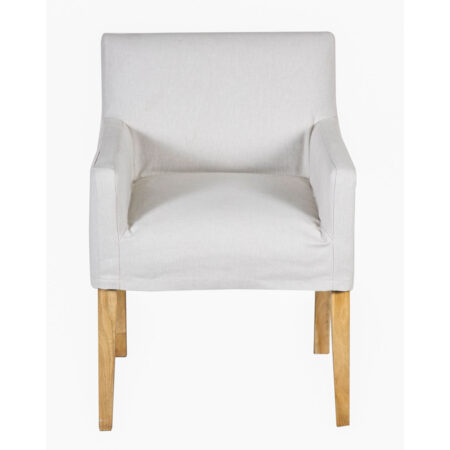 Remmy Dining Arm Chair With Slip Cover Remmy Dining Arm Chair With Slip Cover