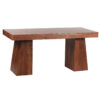 Ridge Acacia Wood Veneer Desk