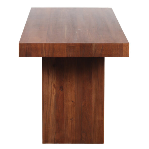 Ridge Acacia Wood Veneer Desk