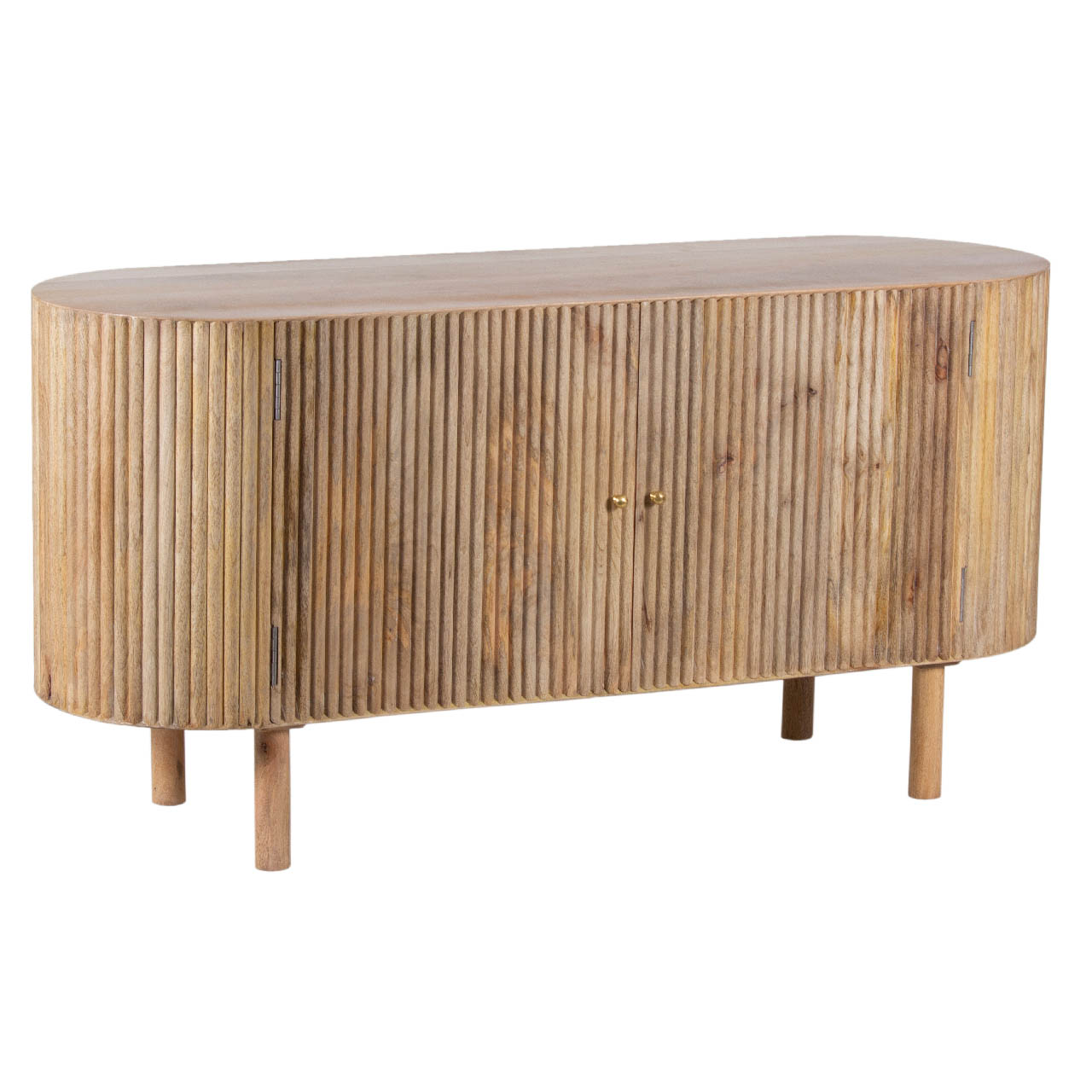 Rima Mango Wood Cabinet With 2 Doors