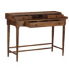 Rumford Writing Desk With 3 Drawers Mango Wood in Chestnut