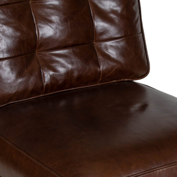 Salvador Brompton Cocoa Buff Leather Sofa