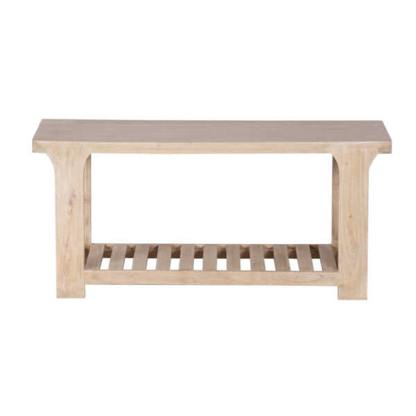 Santiago Acacia Wood Bench