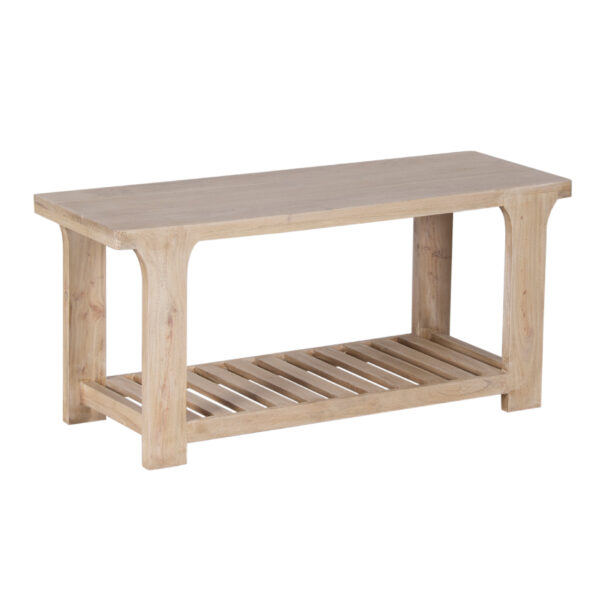 Santiago Acacia Wood Bench