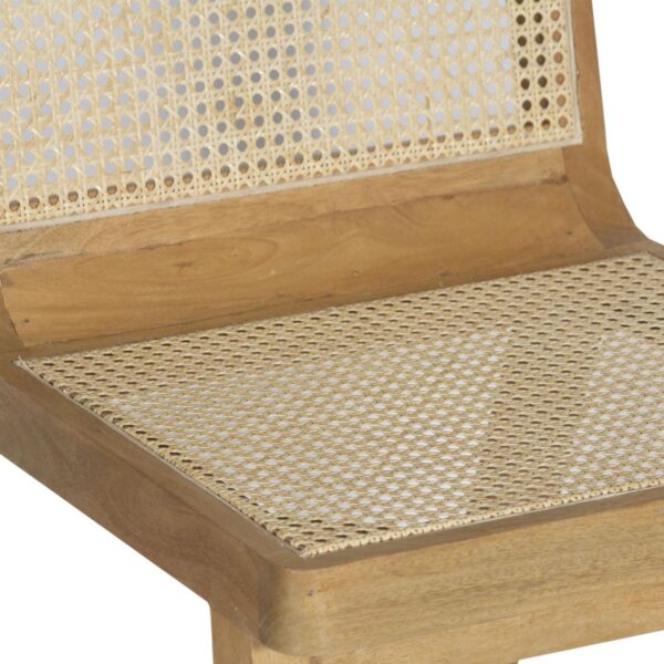 Santiago Mango Wood Cane Seat Back Dining Chair