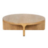 Santiago Mango Wood Round Coffee Table