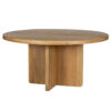 Santiago Mango Wood Round Dining Table