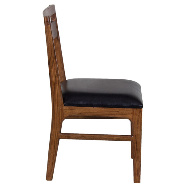 Shah Dining Chair PU Leather W Upholstery Seat