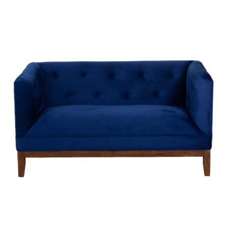 Shelby 2 Seater Sofa With Velvet Fabric