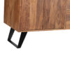 Shinola Acacia Wood Metal Legs Sideboard