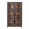 Sinatra Mango Wood Glass 2 Door Display Cabinet