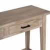 Skinney Mango Wood Console Table With 2 Drawers