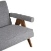 Sobro Love Seat Sofa In Faountain Fabric