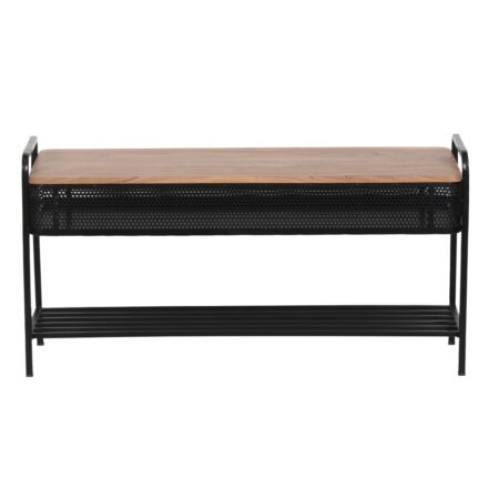 Soling Metal Storage Bench with Lift Top