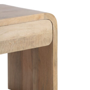 Stein Mango Wood 1 Drawer Nightstand