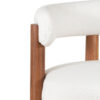 Tallie Fabric Acacia Wood Chair Small