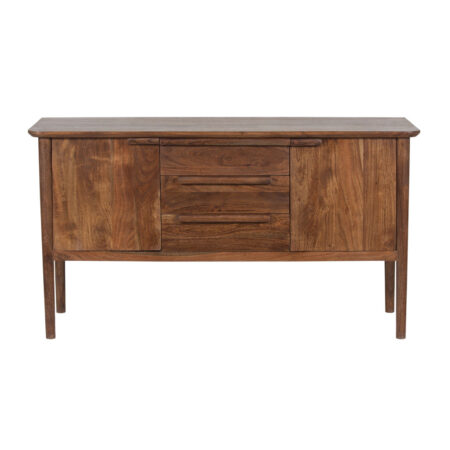 Tate Acacia Wood Mid century Sideboard