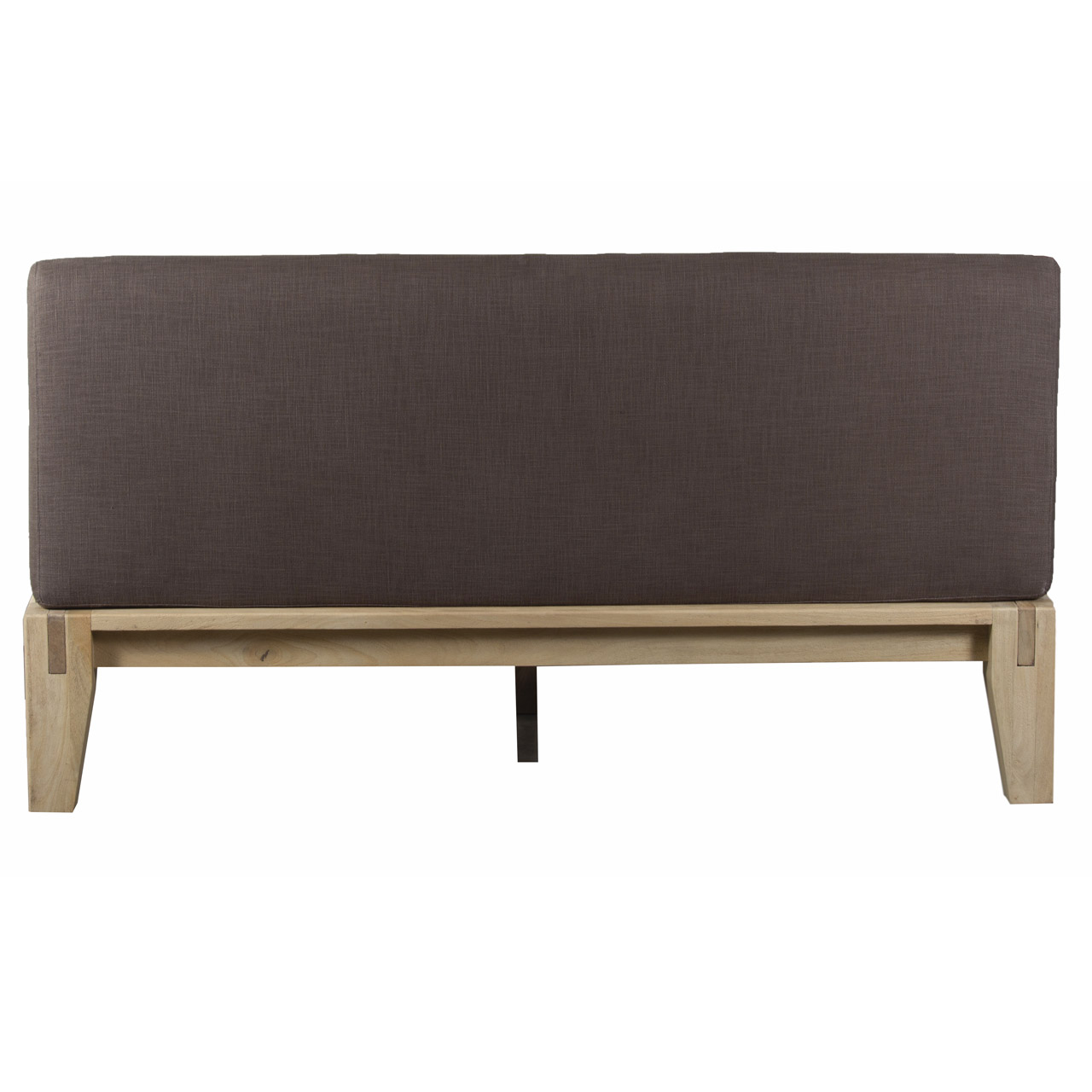 Kyoto Mango Wood Fabric Queen Bed