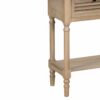 Tilford Mango Wood 2 Drawer Console Table With Shelf