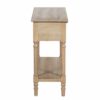 Tilford Mango Wood 2 Drawer Console Table With Shelf