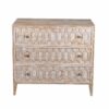 Trellis Mango Wood 3 Drawer Chest of Drawer