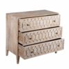 Trellis Mango Wood 3 Drawer Chest of Drawer