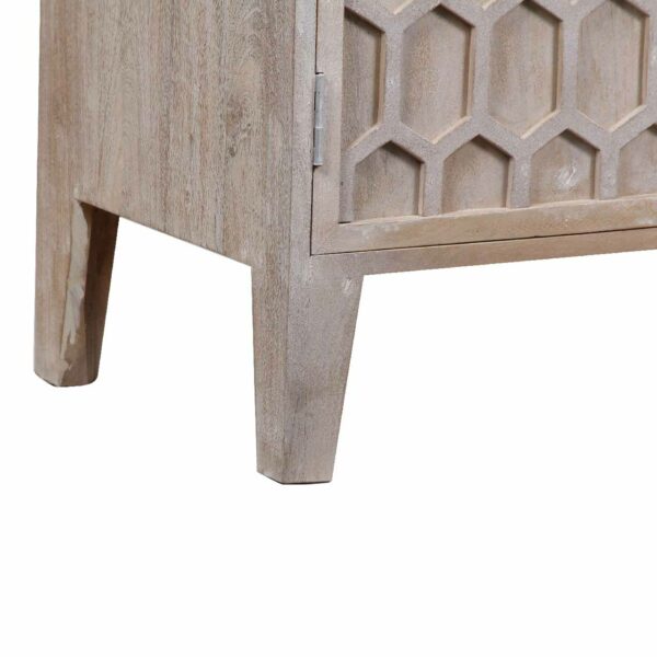 Trellis Mango Wood 4 Drawer 4 Door Sideboard