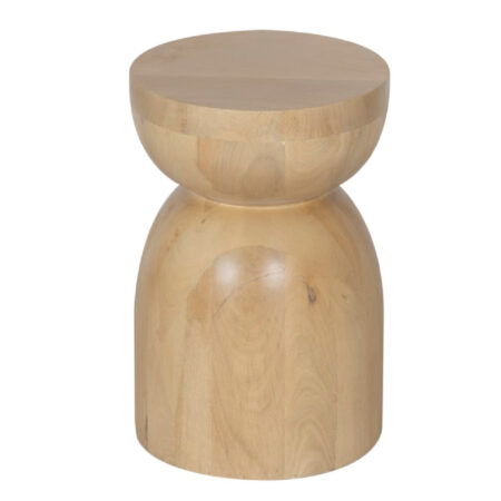 Vanola Mango Wood Round Martini Table Vanola Mango Wood Round Martini Table