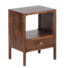 Vincent Mango Wood 1 Drawer Side Table