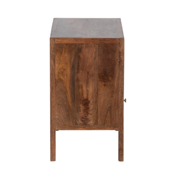 Vincent Mango Wood 1 Drawer Side Table