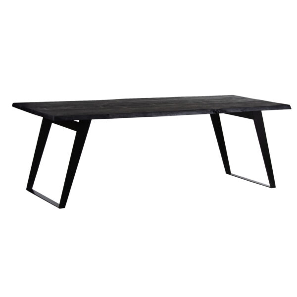 Yuki Acacia Wood Metal Dining Table