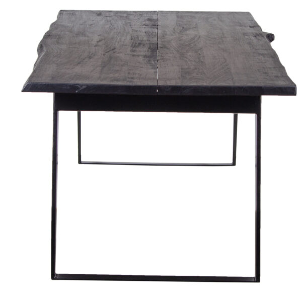 Yuki Acacia Wood Metal Dining Table