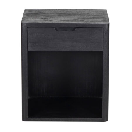 Yuma Mango Wood 1 Drawer Side Table Yuma Mango Wood 1 Drawer Side Table