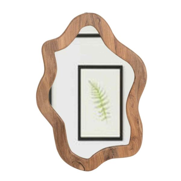 Zelda Acacia Wood Mirror Medium