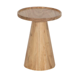 Zulu Acacia Wood Small Side Table